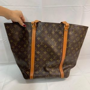 Authentic pre-loved LV Sac Shopper